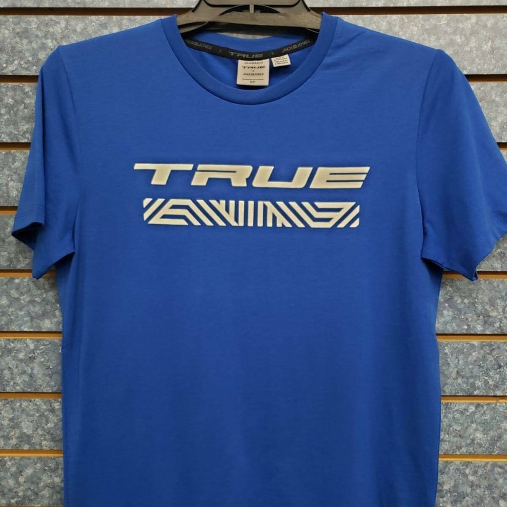 JACK & JONES Truexcore Logo Blue T-Shirt